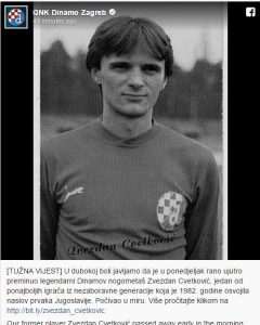 Bivši nogometaš Dinama Zvezdan Cvetković pronađen mrtav cvetkovic dinamo
