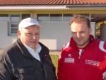 Jure Župan zamijenio oca Slavka na čelu HSD Jadran Balingen Jure Župan, novi predsjednik HSD Jadran i Božo Polić