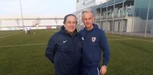 Trenerski dvojac Pajda: Ivan Barišić i Dejan rakitić / Foto: Fenix