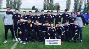 Izabrana U-14 hrvatska vrsta iz Njemačke