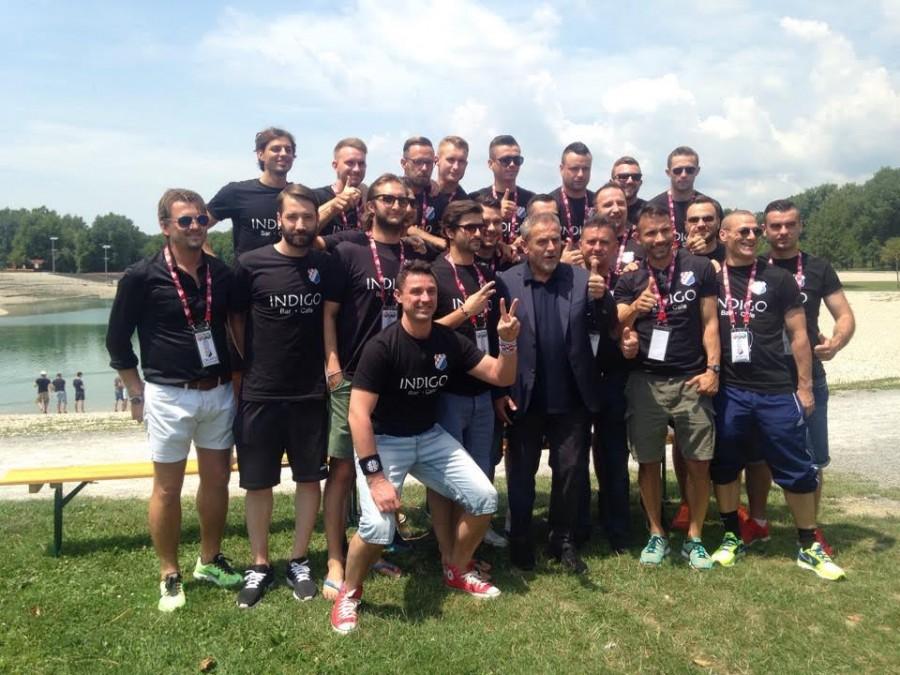Croatia Stuttgart je uspjela, osigurali su ostanak u Bezirksligi Arhivska slika Igrača Croatije s Milanom Bandićem
