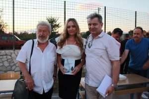 FOTO Publicisti i književnici u Galovcu na predstavljanju novog romana Marijane Dokoza kazali: Riječ je o intrigantnoj i napetoj priči Tomislav Marijan Bilosnić, Marijana Dokoza i Ante Gugo