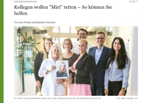 Radne kolege Mirjane Došen iz Hamburga mole Hrvate da joj se pomogne Radne kolege Mirjane Došen iz Hamburga