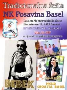 Tradicionalna fešta Posavine Basel - evo tko će još uz Željka Bebeka pjevati na zabavi nk basel