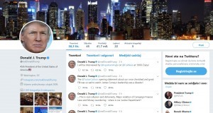 Trumpov twitter "nenamjerno deaktiviran" na 11 minuta trump-twitter