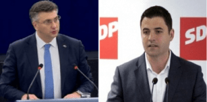 Plenković i Bernardić / Foto: FM-Hina