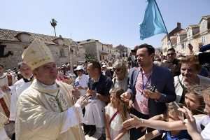 Mons. Petar Palić je novi mostarsko-duvanjski biskup, a mons. Dražen Kutleša nadbiskup koadjutor u Splitsko-makarskoj nadbiskupiji Arhvska fotografija/ Monst Petar Palić