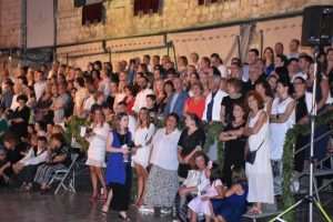 Publika na otvaranju Dubrovačkih ljetnih igara / Foto: Hina