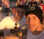 Perišić u društvu Rebića stigao u rodni Omiš i poručio: Ovdje sam počeo i sanjao jedan ovakav dan... Ante Rebić i Ivan Perišić/Foto: Instagram