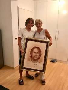 Luka Modrić dobio dar od poznate zadarske pjevačice: Imat će posebno mjesto marina i luka modric