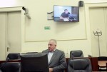 Zatvoreni bivši čelnik Hypo banke video vezom iz Klagenfurta svjedočio na suđenju Sanaderu Suđenje bivšem premijeru Ivi Sanaderu/ Foto: Hina