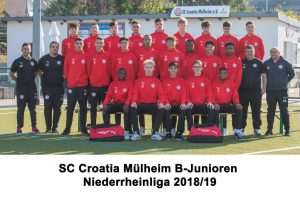SC Croatia Mülheim u gostima savladala trećeplasirani Bruckhausen rezultatom 1:3 Cro Muelheim B-Junioren