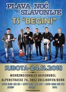 BERN: Plava noć SV Slavonije Bern u subotu, 24. studenog, u Zollikofenu z_Slavonija Bern_najava