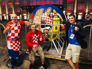 Predsjednik NK Zrinski, Gavran, Slavina i Vidačkovic u Rusij