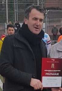 Predsjednik Croatije Stuttgart Mijo Čagalj: Trener Niki Oroz je prvo otkriće, s pojačanjima ćemo biti još bolji Mijo Čagalj / Foto: Fenix