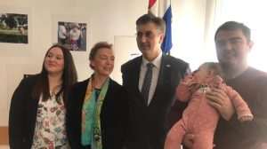 Ministrica Pejčinović Burić na 55. Münchenskoj sigurnosnoj konferenciji - zadnjeg dana susret s Hrvatima iz Bavarske Plenkovic u GK (9)