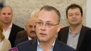 Neovisni za Hrvatsku su Državnome izbornom povjerenstvu (DIP) predali svoju kandidacijsku listu za izbore za Europski parlament / Foto: Hina