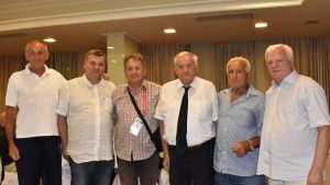 Zajednicka slika vodstva iseljeničkih klubova sa dužnosnicima HNS-a / Foto: Fenix (D.Patarčić - HNS)