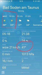 REKORDNE TEMPERATURE U RAJNSKO- MAJNSKOJ REGIJI: Najviša temperatura od čak 39,3 °C izmjerena u Bad Kreuznachu bad soden