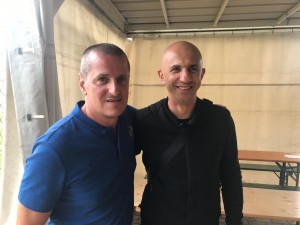 Trener Ante Udbinac i Petar Krpan / Foto: Fenix