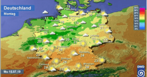 OFFENBACH/FRANKFURT: Meteorolozi otkrivaju kakvo vrijeme očekuje građane u narednim danima Foto: Njemačka meteorološka služba Offenbach