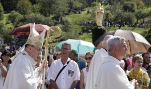 Procesija u Mariji Bistrici / Foto: Hina