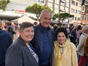 Majka Prijateljstva Dubrovnika i Bad Homburga Olga Stoss (desno) / Foto: Fenix