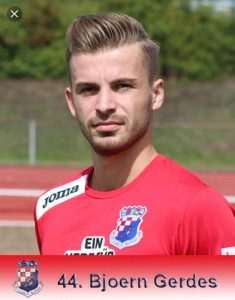 Bjorn Gerdes, kapetan Croatije  Reutlingen