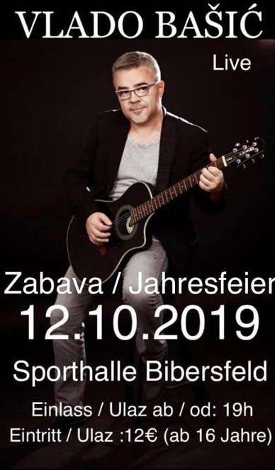 Vlado Bašić na zabavi Croatije Club Schwäbisch Hall večeras u Bibersfeldu - bit će to fešta za pamćenje vlado basic 3 (2)