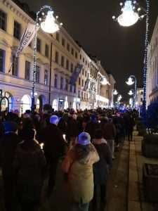 Mimohod za Vukovar ulicama Münchena / Foto: Fenix