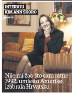 Kim Ann Škoro za Večernji list: Ja sam Hrvatica i katolkinja koja živi svoju vjeru; gnusni napadi prema Miroslavu usmjereni su preko mene VL 2