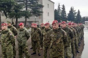 Hodnja pripadnika bojne Pauci od Knina do Škabrnje