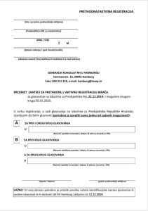 Generalni konzul RH u Hamburgu Kristijan Tušek pozvao Hrvate da se registriraju za izbore REGISTRACIJA BIRACA