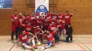 VELIKI USPJEH HRVATA IZ STUTTGARTA: Futsal momčad HNK Slaven Top One Stuttgart osvojila prvo mjesto u Futsal-Verbandsligi Futsal momcad Slavena Stuttgart / Foto: Fenix