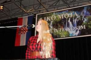 Pjevačica Ličkih drvosječa Anita Žagar / Foto: Fenix