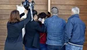 Nasilno ulaženje u crkvu / Foto: Preslik Facebook