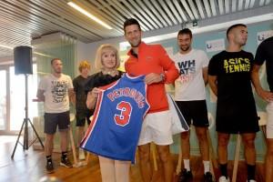 Biserka Petrovi i Novak Doković