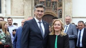 Andrej Plenković i Marijana Petir / Foto: Hina