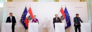 AUSTRIJA UVODI NAJVIŠI STUPANJ UPOZORENJA ZA PUTOVANJA: Objavili su i za koje zemlje Nehammer, Raab, Schallenberg i Anschober na pressici /Foto: Fenix (S.Herek /Andy Wenzel)