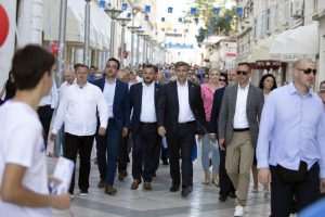 NAKON DUBROVNIKA I SPLITA: Plenković izjavio kako u 10. izbornoj jedinici očekuje najmanje 7 mandata HDZ-ovc u Splitu / Foto: Hina