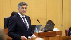 Andrej Plenkovic predstavio je program Vlade / Foto: Hina