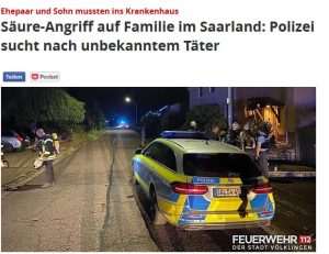 Njemački mediji pišu o napadu/Foto: Screenshot
