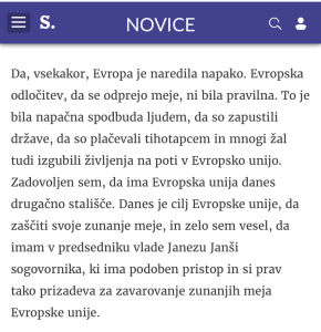 SEBASTIAN KURZ: Europska politika otvorenih vrata prema migrantima je bila pogrješna Kurz _ Slo 1
