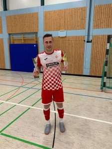 Matej Benić (arhivska snimka) bio je trostruki strijelac za Croatiju Ulm / Foto; fenix