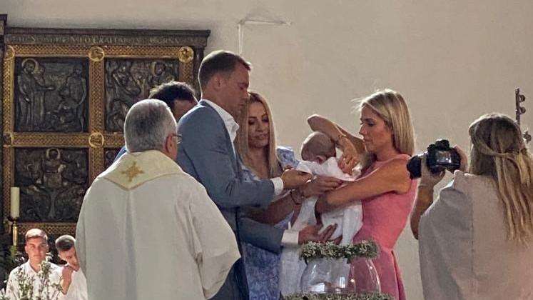 EKSKLUZIVNO: Manuel Neuer bio je krsni kum Tinu Emanuelu Tapaloviću u Münchenu, Hansi Flick i Jens Lehman među uzvanicima Foto: Fenix (M.V.)