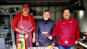 Stipe Ćurković,  Ivo Zečević i Darko Dudaš Foto: Fenix (J.Mijić)