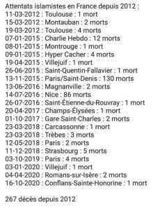 Ubijanje islamista u Francuskoj