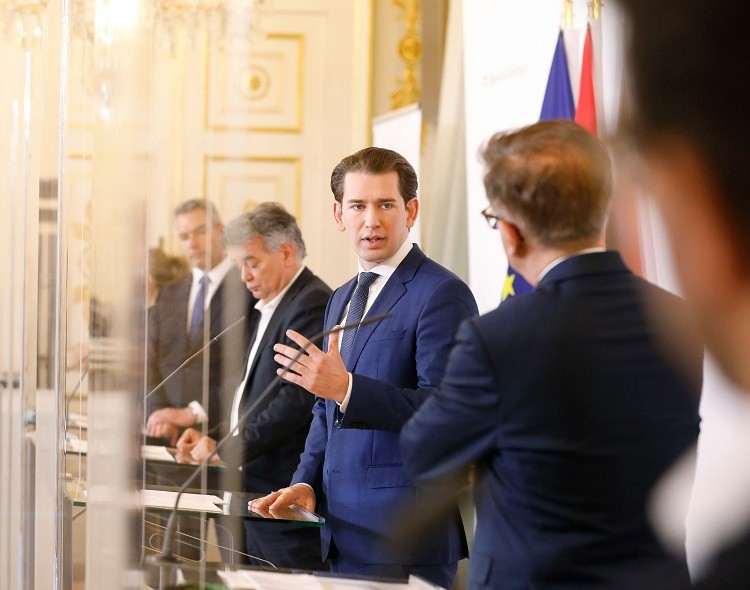 KANCELAR KURZ: Masovnim testiranjem izbjeći daljnja „zaključavanja“ Austrije do isporuke cjepiva početkom 2021. Sebastian Kurz / Foto. Fenix (S.Herek / Dragan Tatic)