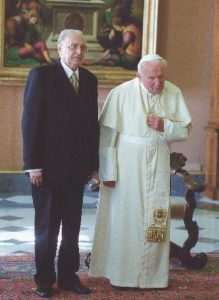 Dr. Franjo Tuđman posljednji put kod Pape / Foto: Preslik FF DI Zagreb