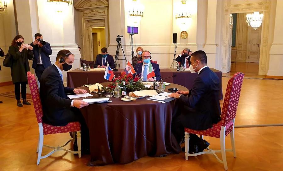 Susret šefova diplomacije u Trstu / Foto: Fenix (L.B.)